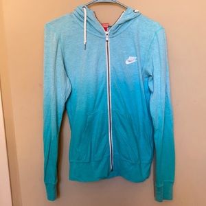 Great two toned Nike Zipper Hoodie